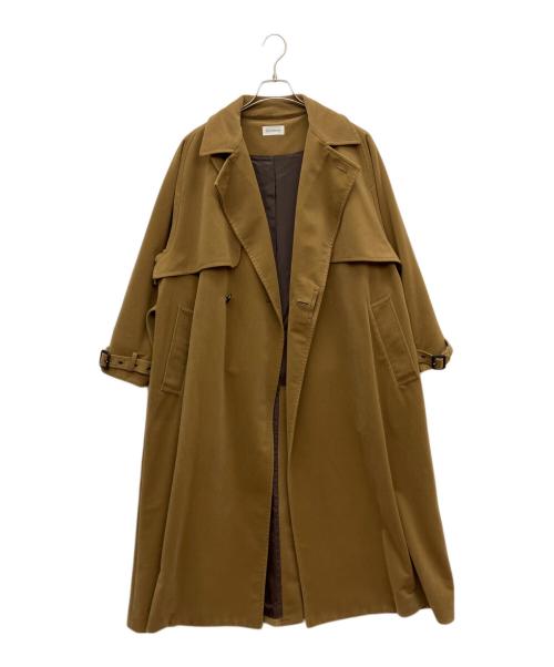 Aresense（アーセンス）Aresense (アーセンス) ベルト付チェスターコート ブラウン サイズ:36の古着・服飾アイテム