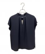 theory luxeセオリーリュクス）の古着「ノースリーブブラウス」｜ネイビー