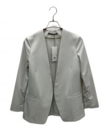 theory luxe（セオリーリュクス）の古着「テーラードジャケット」｜ライトグレー