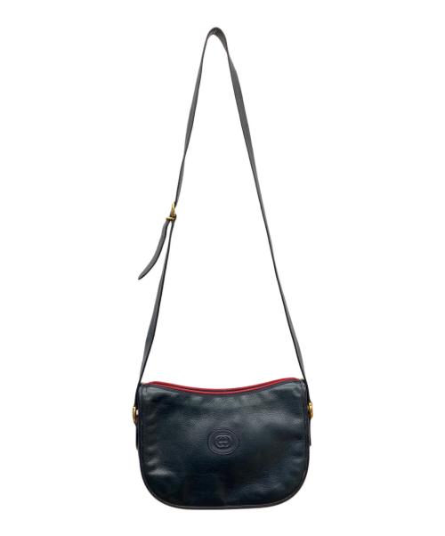 GUCCI（グッチ）GUCCI (グッチ) ショルダーバッグ ネイビーの古着・服飾アイテム