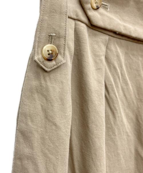 MARGARET HOWELL（マーガレットハウエル）MARGARET HOWELL (マーガレットハウエル) ハイツイストコットンリネンパンツ ベージュ サイズ:SIZE 3の古着・服飾アイテム