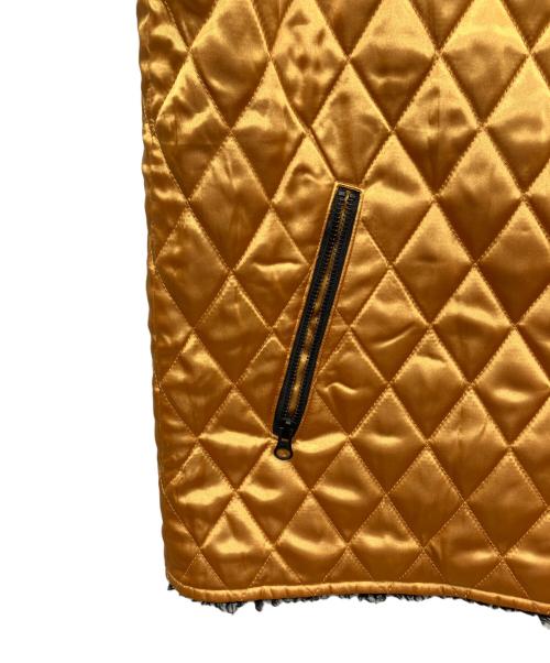 REDTAiL（レッドテイル）REDTAIL (レッドテイル) リバーシブルボアベスト ブラック×イエロー サイズ:表記無しの古着・服飾アイテム