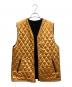 中古・古着 REDTAIL (レッドテイル) リバーシブルボアベスト ブラック×イエロー サイズ:表記無し：6000円