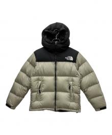 THE NORTH FACE（ザ ノース フェイス）の古着「ヌプシフーディジャケット」｜グレー×ブラック