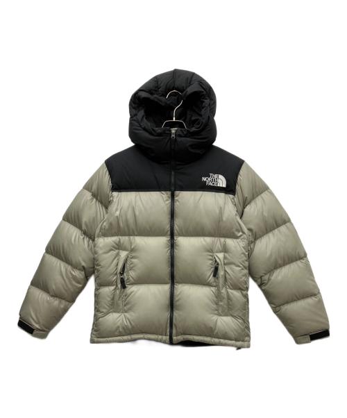 THE NORTH FACE（ザ ノース フェイス）THE NORTH FACE (ザ ノース フェイス) ヌプシフーディジャケット グレー×ブラック サイズ:Mの古着・服飾アイテム