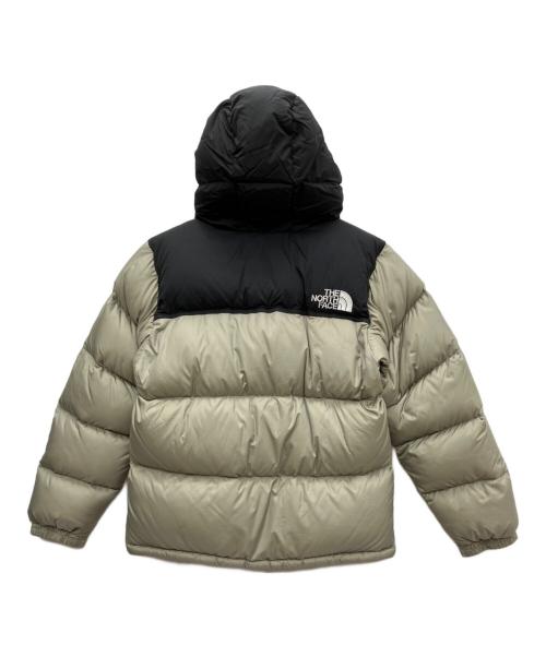 THE NORTH FACE（ザ ノース フェイス）THE NORTH FACE (ザ ノース フェイス) ヌプシフーディジャケット グレー×ブラック サイズ:Mの古着・服飾アイテム