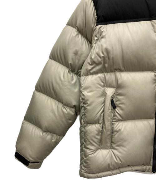 THE NORTH FACE（ザ ノース フェイス）THE NORTH FACE (ザ ノース フェイス) ヌプシフーディジャケット グレー×ブラック サイズ:Mの古着・服飾アイテム