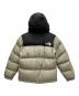 THE NORTH FACE (ザ ノース フェイス) ヌプシフーディジャケット グレー×ブラック サイズ:M：20000円