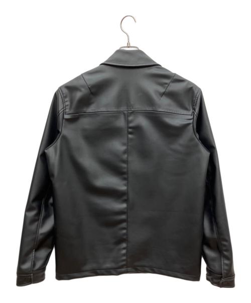 ZARA（ザラ）ZARA (ザラ) DNWR フェイクレザージャケット ブラック サイズ:Sの古着・服飾アイテム