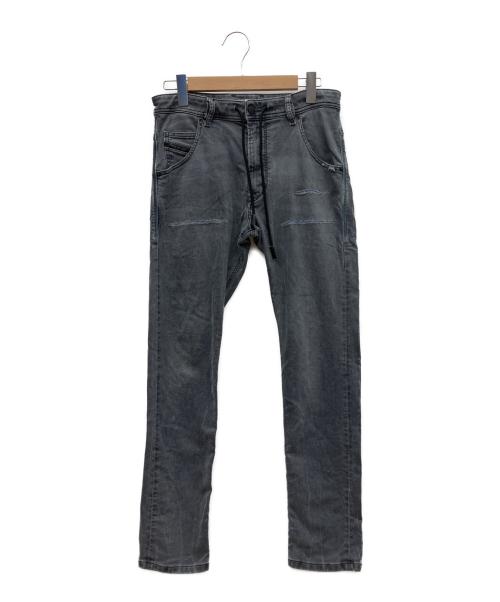 DIESEL（ディーゼル）DIESEL (ディーゼル) ジョグジーンズ ブラック サイズ:W28の古着・服飾アイテム