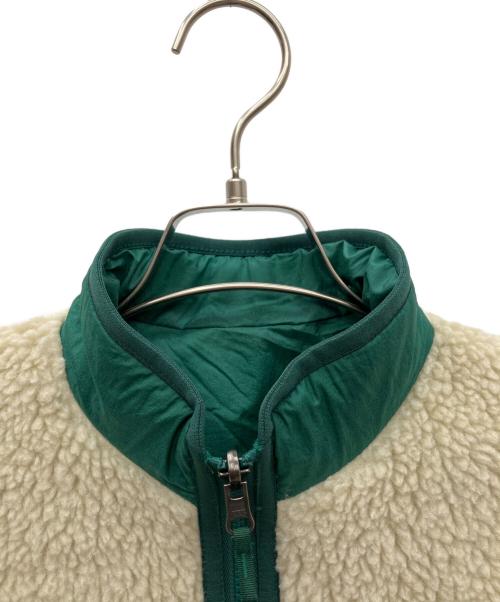 THE NORTH FACE（ザ ノース フェイス）THE NORTH FACE (ザ ノース フェイス) リバーシブルエクストリームパイルフリースジャケット グリーン×ベージュ サイズ:SIZE XSの古着・服飾アイテム