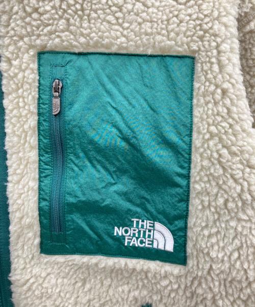 THE NORTH FACE（ザ ノース フェイス）THE NORTH FACE (ザ ノース フェイス) リバーシブルエクストリームパイルフリースジャケット グリーン×ベージュ サイズ:SIZE XSの古着・服飾アイテム