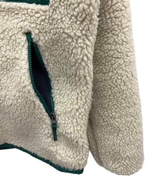 THE NORTH FACE（ザ ノース フェイス）THE NORTH FACE (ザ ノース フェイス) リバーシブルエクストリームパイルフリースジャケット グリーン×ベージュ サイズ:SIZE XSの古着・服飾アイテム