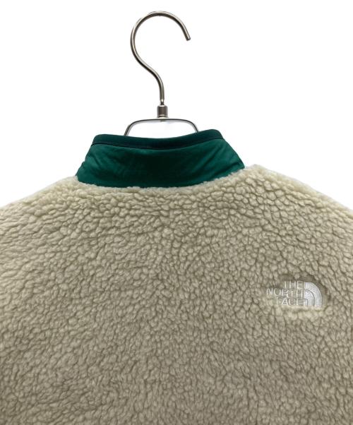 THE NORTH FACE（ザ ノース フェイス）THE NORTH FACE (ザ ノース フェイス) リバーシブルエクストリームパイルフリースジャケット グリーン×ベージュ サイズ:SIZE XSの古着・服飾アイテム