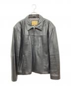BOSTON HARBOURボストンハーバー）の古着「レザージャケット」｜ブラック