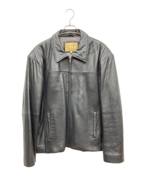 BOSTON HARBOUR（ボストンハーバー）BOSTON HARBOUR (ボストンハーバー) レザージャケット ブラック サイズ:SIZE Lの古着・服飾アイテム