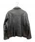 BOSTON HARBOUR (ボストンハーバー) レザージャケット ブラック サイズ:SIZE L：5000円