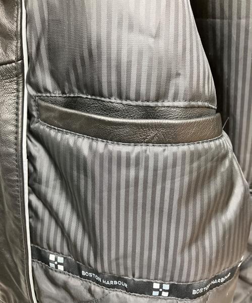 BOSTON HARBOUR（ボストンハーバー）BOSTON HARBOUR (ボストンハーバー) レザージャケット ブラック サイズ:SIZE Lの古着・服飾アイテム