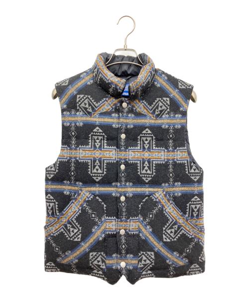PENDLETON（ペンドルトン）PENDLETON (ペンドルトン) ダウンベスト ブラック サイズ:SIZE Mの古着・服飾アイテム