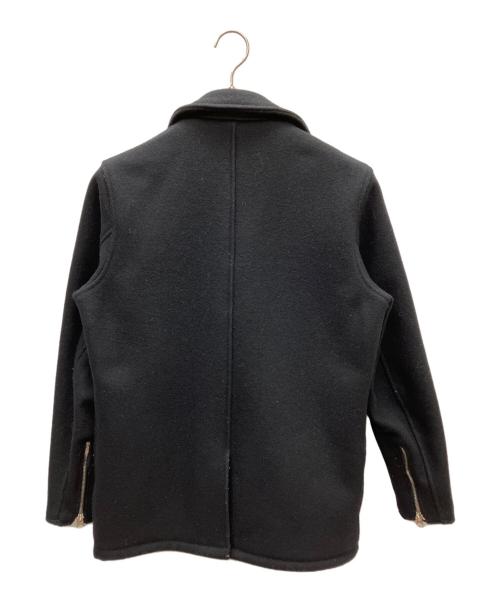 SHOOT（シュート）SHOOT (シュート) ジップフロントPコート ブラック サイズ:SIZE 32の古着・服飾アイテム