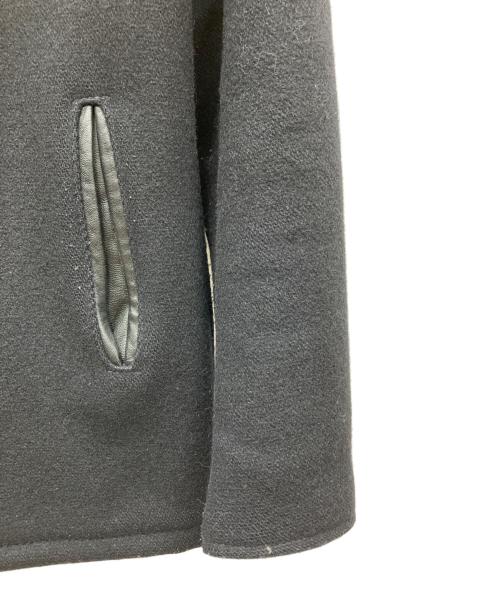 SHOOT（シュート）SHOOT (シュート) ジップフロントPコート ブラック サイズ:SIZE 32の古着・服飾アイテム