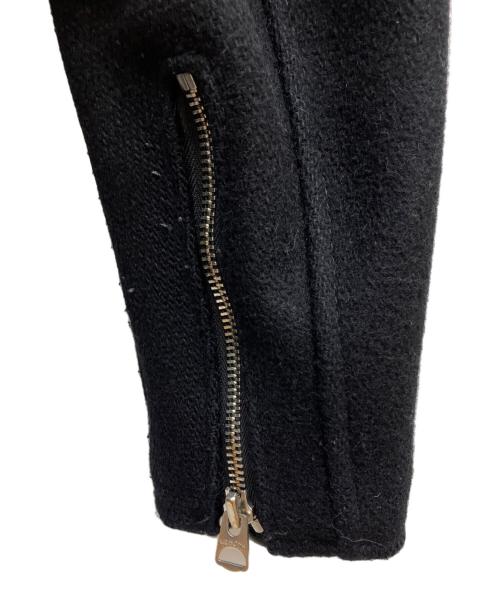 SHOOT（シュート）SHOOT (シュート) ジップフロントPコート ブラック サイズ:SIZE 32の古着・服飾アイテム