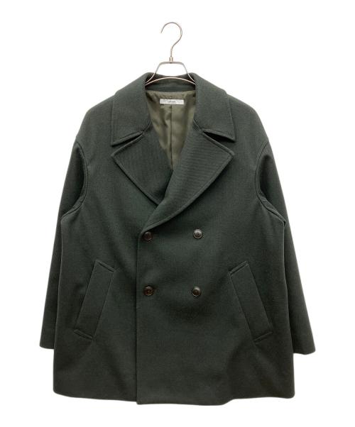 JOURNAL STANDARD relume（ジャーナルスタンダード レリューム）JOURNAL STANDARD relume (ジャーナルスタンダード レリューム) ハーフコート グリーン サイズ:SIZE Mの古着・服飾アイテム