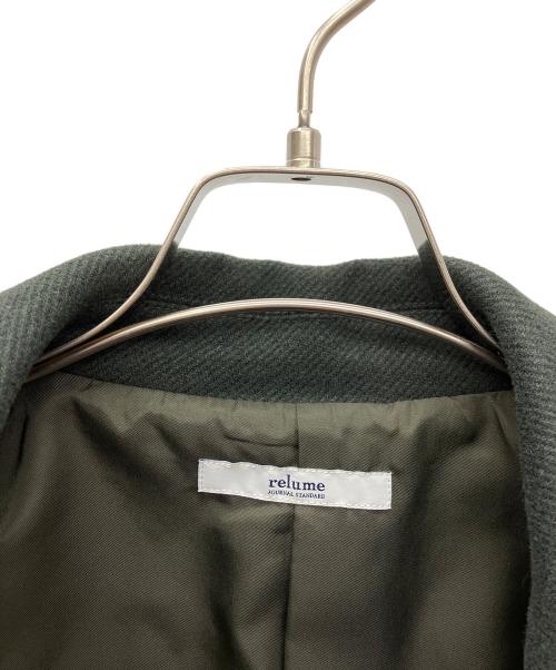 JOURNAL STANDARD relume（ジャーナルスタンダード レリューム）JOURNAL STANDARD relume (ジャーナルスタンダード レリューム) ハーフコート グリーン サイズ:SIZE Mの古着・服飾アイテム