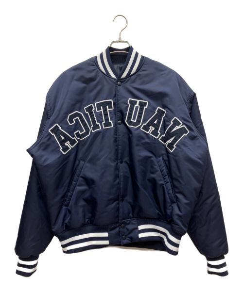 NAUTICA（ノーティカ）NAUTICA (ノーティカ) スタジャン ネイビー サイズ:SIZE Mの古着・服飾アイテム