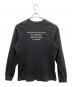 SUPREME (シュプリーム) 長袖カットソー ブラック サイズ:M：10000円