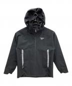 REEBOKリーボック）の古着「フーデッドシェルジャケット」｜ブラック