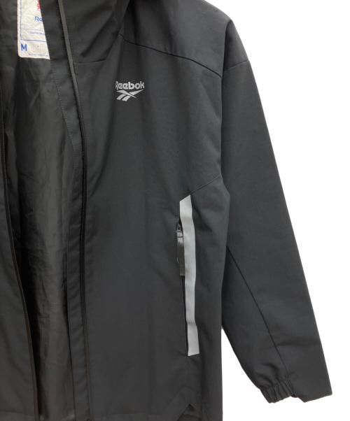 REEBOK（リーボック）REEBOK (リーボック) フーデッドシェルジャケット ブラック サイズ:Mの古着・服飾アイテム