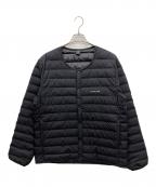 mont-bellモンベル）の古着「スペリオダウンラウンドネックジャケット」｜ブラック