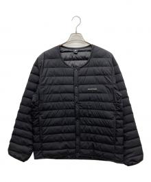 mont-bell（モンベル）の古着「スペリオダウンラウンドネックジャケット」｜ブラック