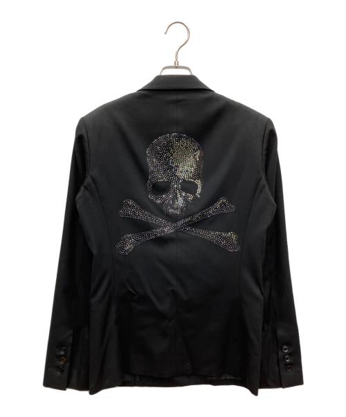 Roen（ロエン）Roen (ロエン) スワロフスキースカルジャケット ブラック サイズ:SIZE 44の古着・服飾アイテム