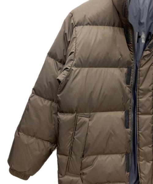 HELLY HANSEN（ヘリーハンセン）HELLY HANSEN (ヘリーハンセン) リバーシブルダウンジャケット ブラウン サイズ:Lの古着・服飾アイテム