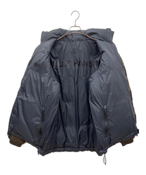 HELLY HANSEN（ヘリーハンセン）HELLY HANSEN (ヘリーハンセン) リバーシブルダウンジャケット ブラウン サイズ:Lの古着・服飾アイテム