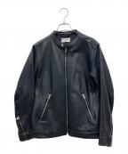 FREAK'S STOREフリークスストア）の古着「シングルライダースジャケット」｜ブラック