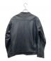 FREAK'S STORE (フリークスストア) シングルライダースジャケット ブラック サイズ:38：5000円