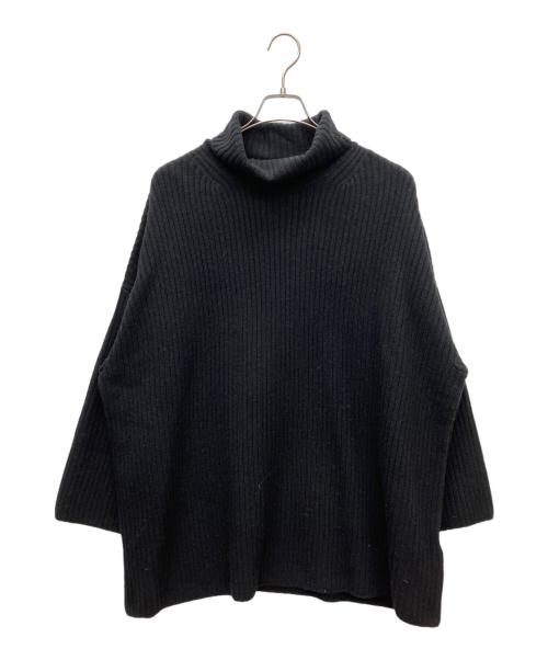 Spick and Span（スピック＆スパン）Spick and Span (スピック＆スパン) ラムウールチュニックタートルニット ブラック サイズ:F 未使用品の古着・服飾アイテム