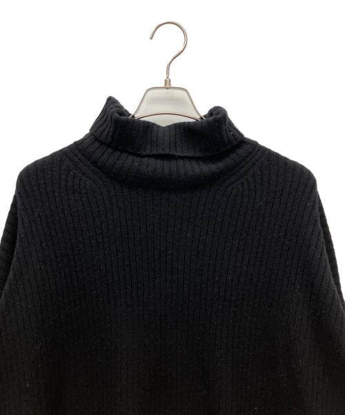 Spick and Span（スピック＆スパン）Spick and Span (スピック＆スパン) ラムウールチュニックタートルニット ブラック サイズ:F 未使用品の古着・服飾アイテム