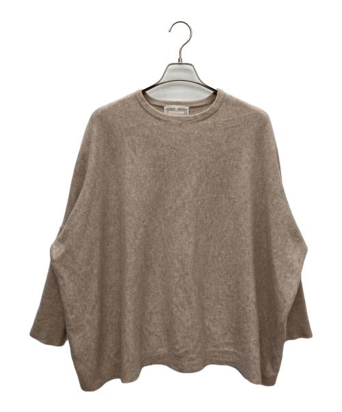 BEARDSLEY（ビアズリー）BEARDSLEY (ビアズリー) 厚手ニット ベージュ サイズ:SIZE Freeの古着・服飾アイテム