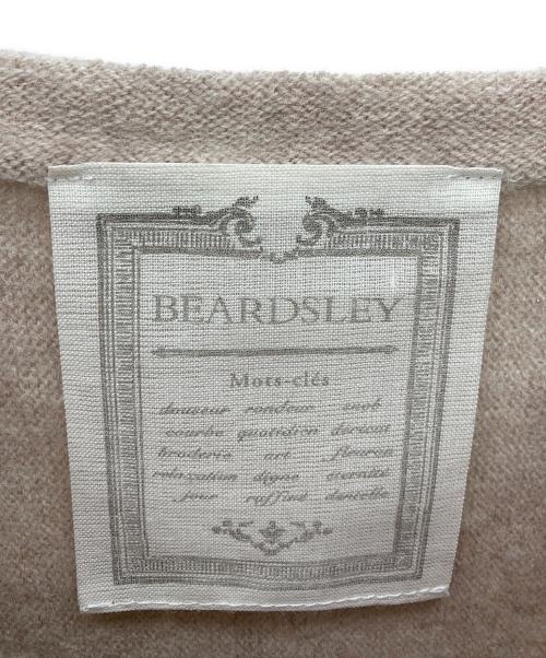 BEARDSLEY（ビアズリー）BEARDSLEY (ビアズリー) 厚手ニット ベージュ サイズ:SIZE Freeの古着・服飾アイテム