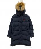 DANTONダントン）の古着「キルトダウンコート」｜ネイビー