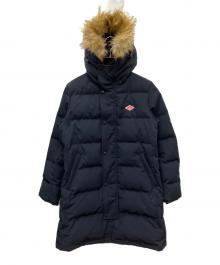 DANTON（ダントン）の古着「キルトダウンコート」｜ネイビー