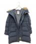 中古・古着 DANTON (ダントン) キルトダウンコート ネイビー サイズ:SIZE M 未使用品：35000円