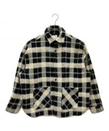 DANKE SCHON（ダンケ シェーン）の古着「長袖シャツ」｜ブラック×ホワイト