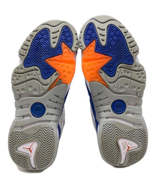 NIKE（ナイキ）NIKE (ナイキ) ハイカットスニーカージョーダン ジャンプマン ツー トレイ ホワイト×ブルー サイズ:26cmの古着・服飾アイテム