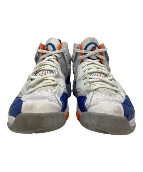 NIKE（ナイキ）NIKE (ナイキ) ハイカットスニーカージョーダン ジャンプマン ツー トレイ ホワイト×ブルー サイズ:26cmの古着・服飾アイテム