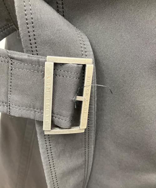BURBERRY BLACK LABEL（バーバリーブラックレーベル）BURBERRY BLACK LABEL (バーバリーブラックレーベル) トレンチコート ブラック サイズ:Mの古着・服飾アイテム
